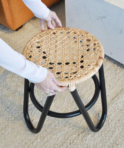 Taburete Salt negro
