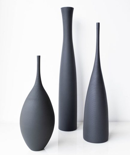 Jarrones Minimal Black
